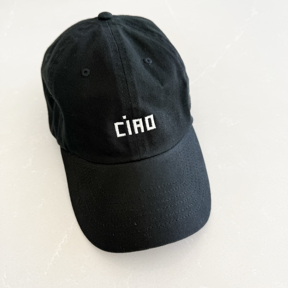 Clare V. baseball hat